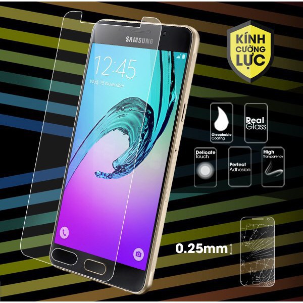 Kính cường lực Samsung Trong suốt:J5 2017 J5 2016 J5Prime J2prime J7 J1(2016) J7Plus J7Prime J7 2016 J7 Pro