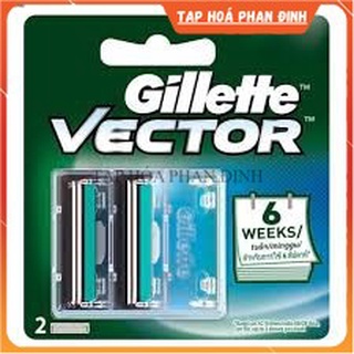 Lưỡi Dao Cạo Râu Gillette Vector 2s