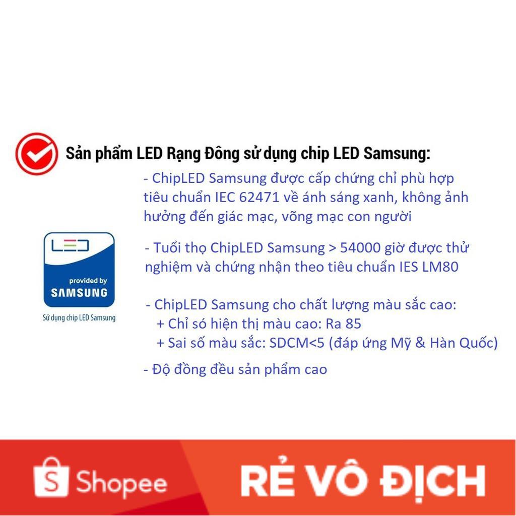 [CHÍNH Đèn LED âm trần Rạng Đông 7W, 9W, 12W ChipLED SAMSUNG Đèn  CHÍNH HÃNG