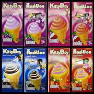 [BÁNH ỐC KEM KITTYBOY] Kem ăn vặt ốc quế