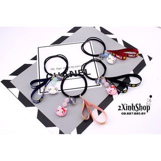 FREESHIP ĐƠN TỪ 50K_Cột tóc rubang mèo kitty dễ thương - CT023