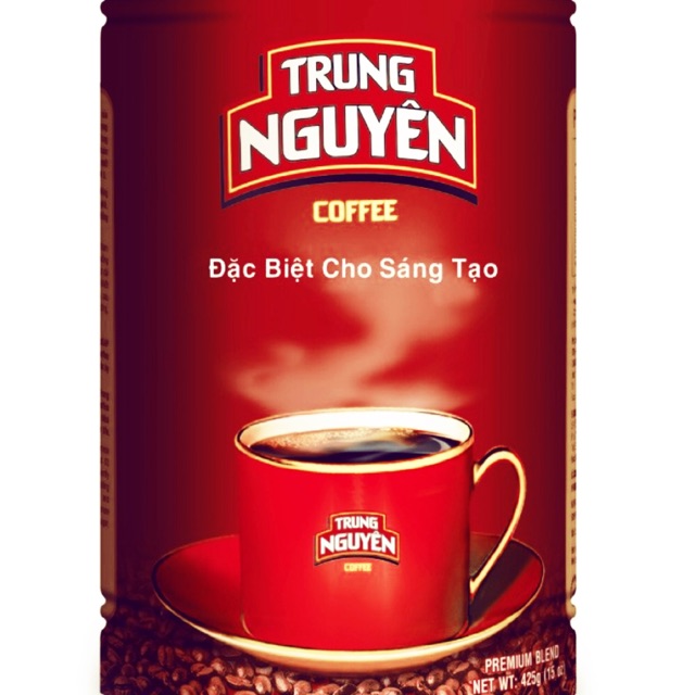 Cafe lon premium Trung Nguyên