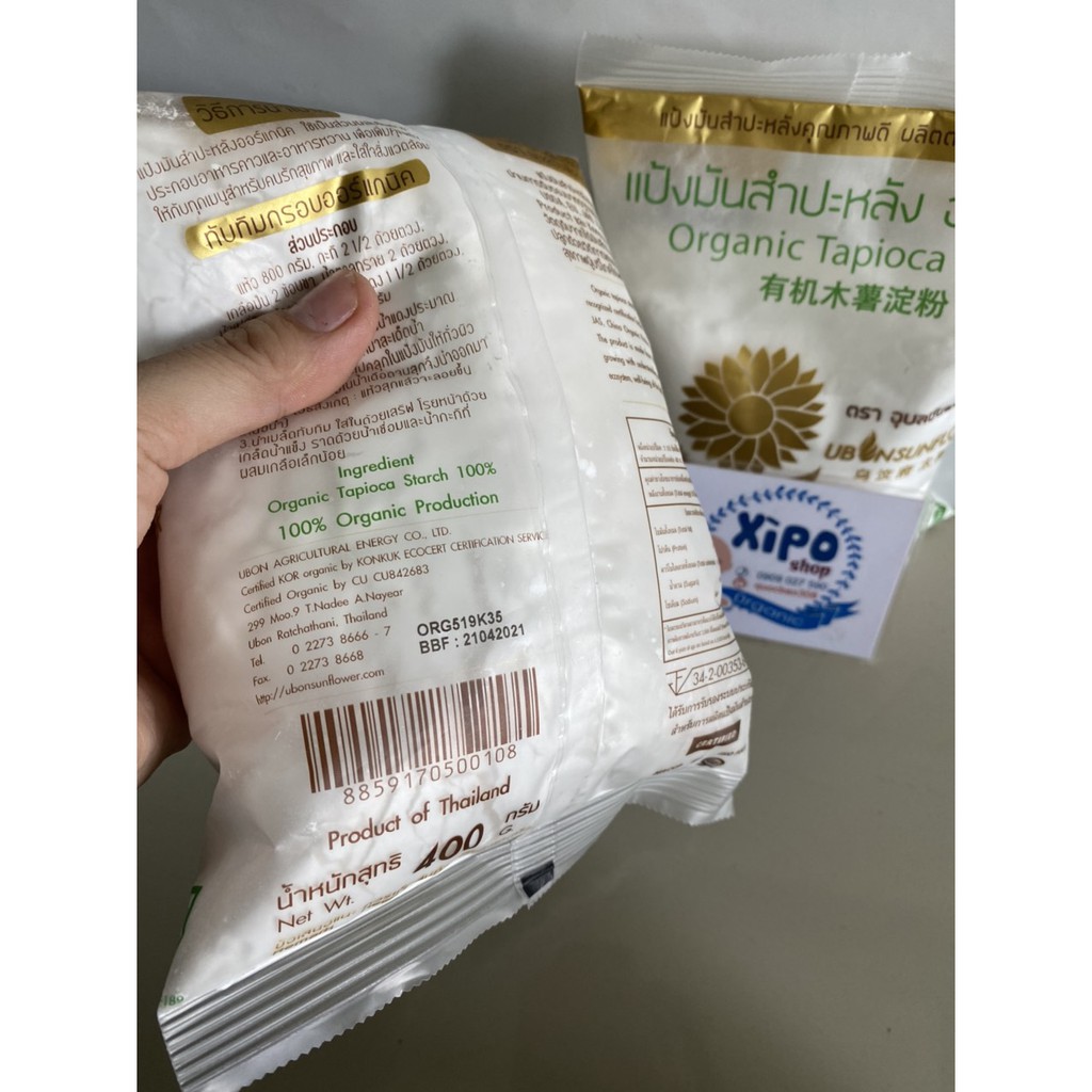 Tinh Bột Năng Hữu Cơ Thái Lan 400g