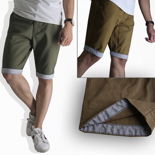Quần SHORT NAM  Kaki Co Dãn