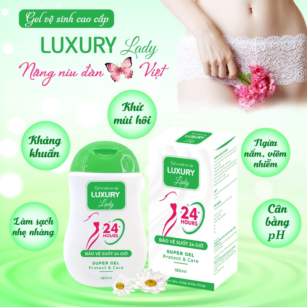 Dung dịch vệ sinh phụ nữ cao cấp Luxury Lady Vạn Tam