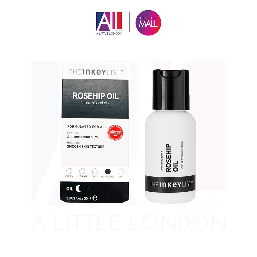 [TOP 1 SHOPEE] Tinh dầu tầm xuân The INKEY List Rosehip Oil Face Oil 30ml (Bill Anh)