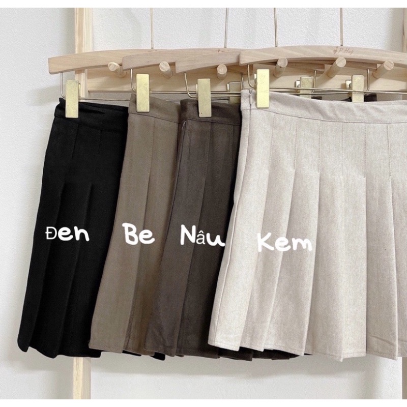 Chân váy tennis chất dạ [FREE SHIP] hàng Quảng Châu Cao Cấp (ẢNH THẬT) | BigBuy360 - bigbuy360.vn