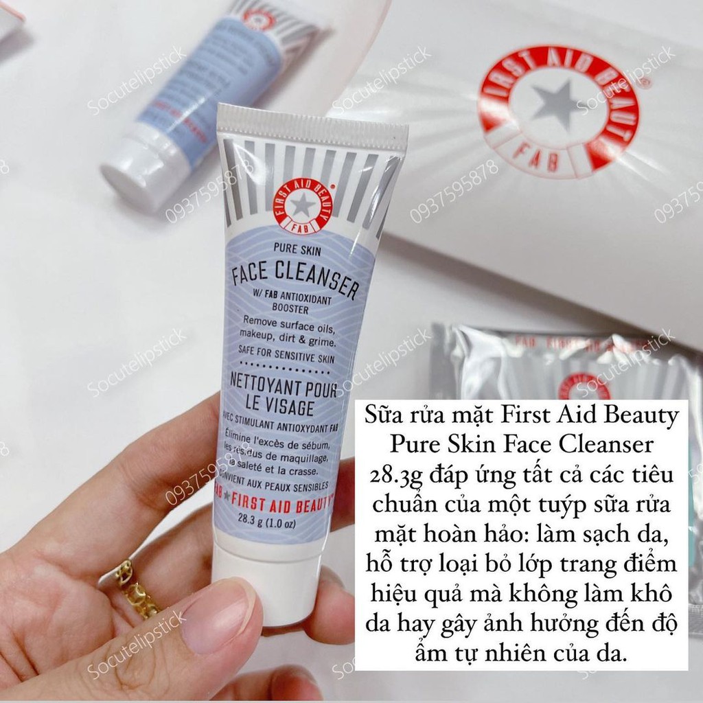 Set dưỡng phục hồi da First Aid Beauty