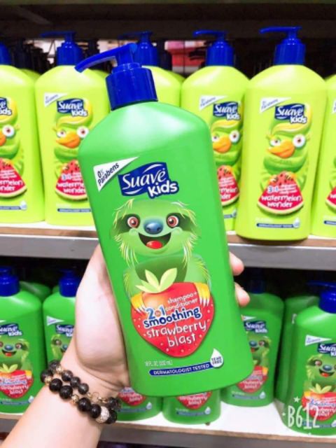 SỮA TẮM GỘI SUAVE KIDS 3 IN 1 MỸ 532ML