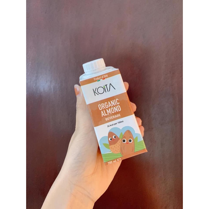 [KOITA] Sữa hạt hạnh nhân hữu cơ 200ml