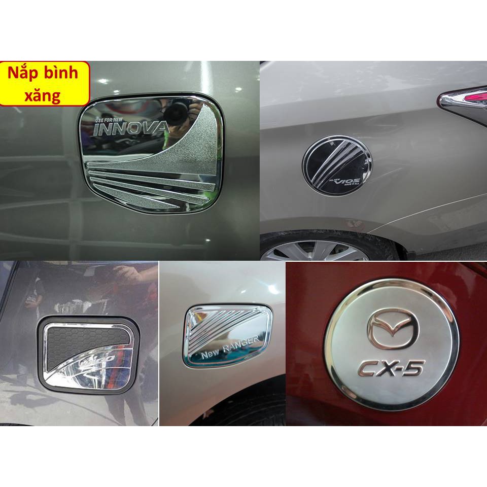 Nắp Bình Xăng sang trọng các dòng xe INNOVA, VIOS, RANGER, CX-5