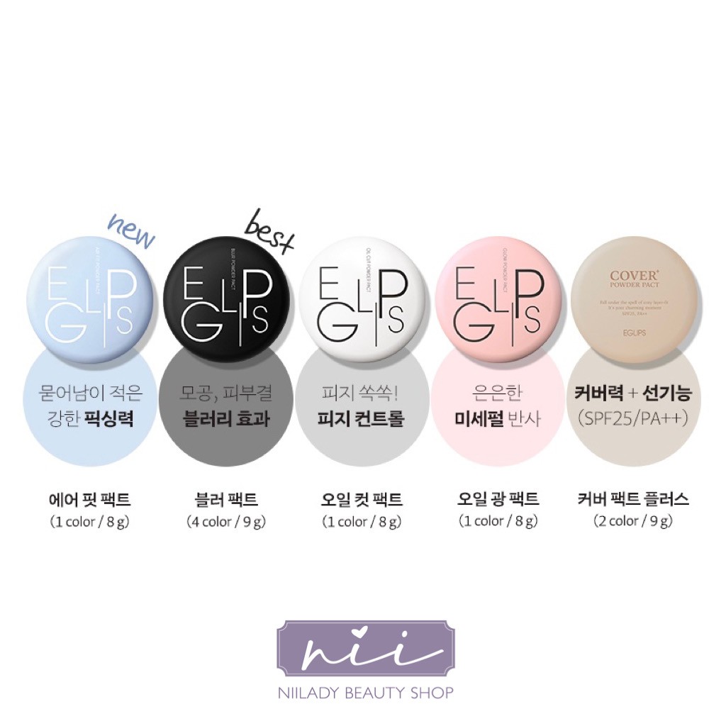 Phấn phủ Eglips Powder Pact