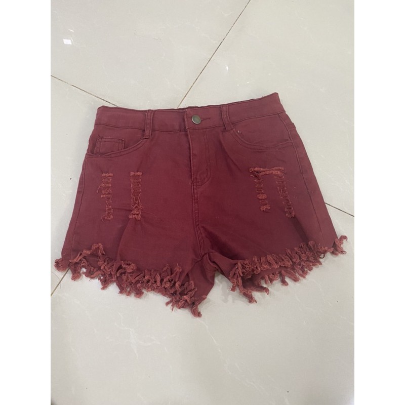 quần short kaki nữ  hàng si size m