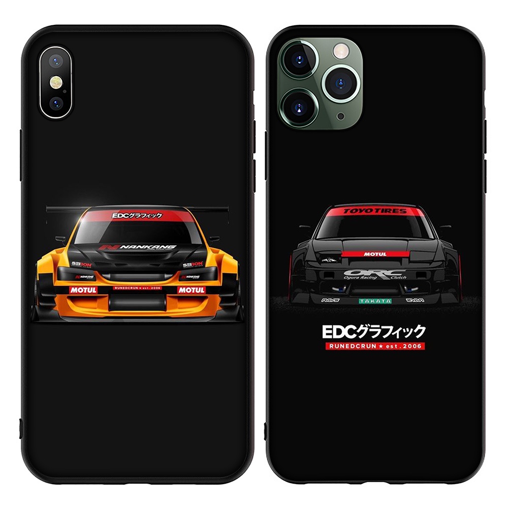 Mềm Ốp Điện Thoại tpu Dẻo Họa Tiết Xe Hơi jdm Độc Đáo Thời Trang Cho iphone 11 12 pro max 12 mini xs max x xr xd119