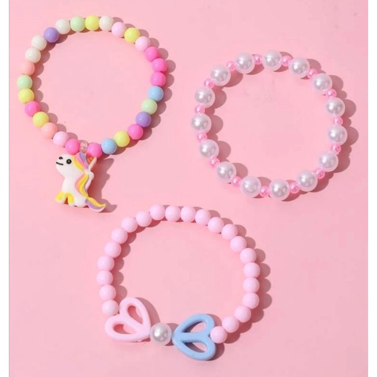 🍬SET TRANG SỨC CHO BÉ GÁI-TẶNG KÈM TÚI LƯỚI LÀM QUÀ