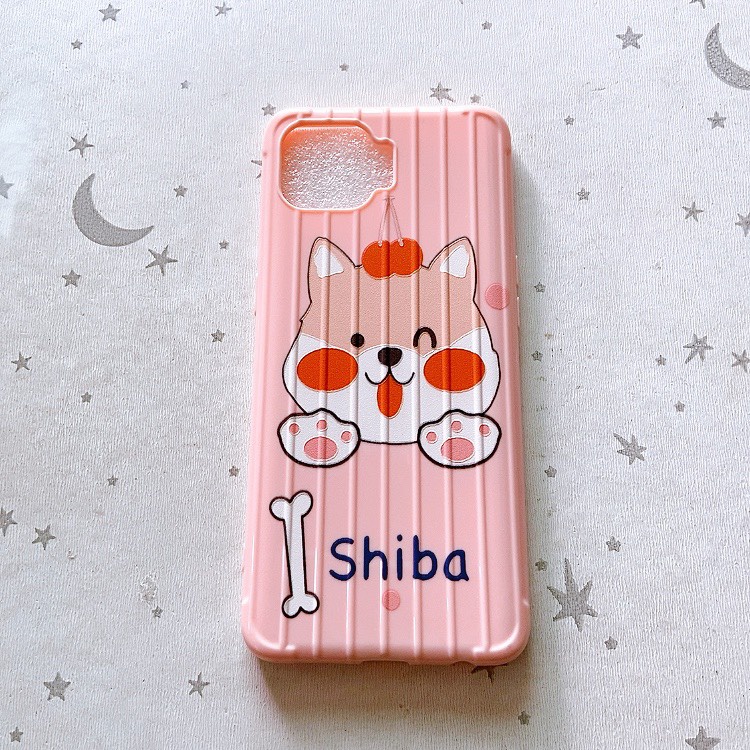 Ốp lưng vali màu dẻo cute Oppo A93/F17 PRO/RENO 4 LITE