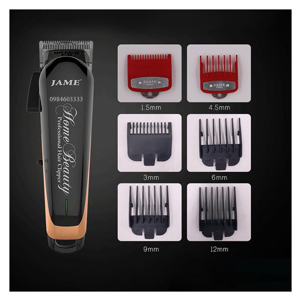 Tông đơ cắt tóc salon chuyên nghiệp retro dầu Jame 1070