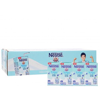 Thùng Sữa chua uống dinh dưỡng Nestlé YOGU 48 hộp x115 ml có chứa tổ yến
