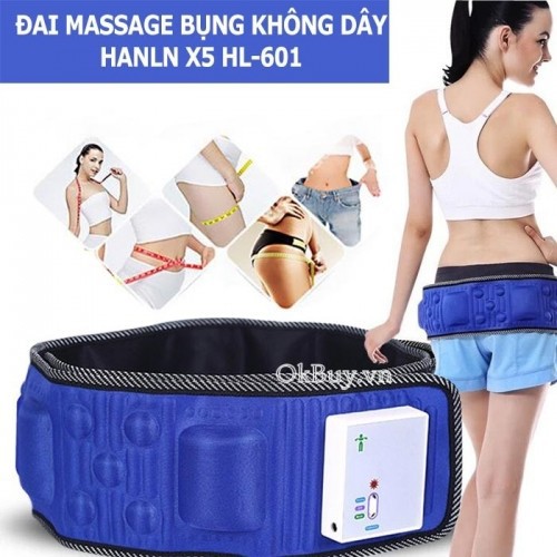 Đai Massage Bụng Không Dây Pin Sạc Hanln X5 HL-601