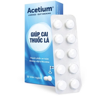 Viên ngậm giúp cai thuốc lá  Acetium Lozenge -  nhập khẩu Phần Lan