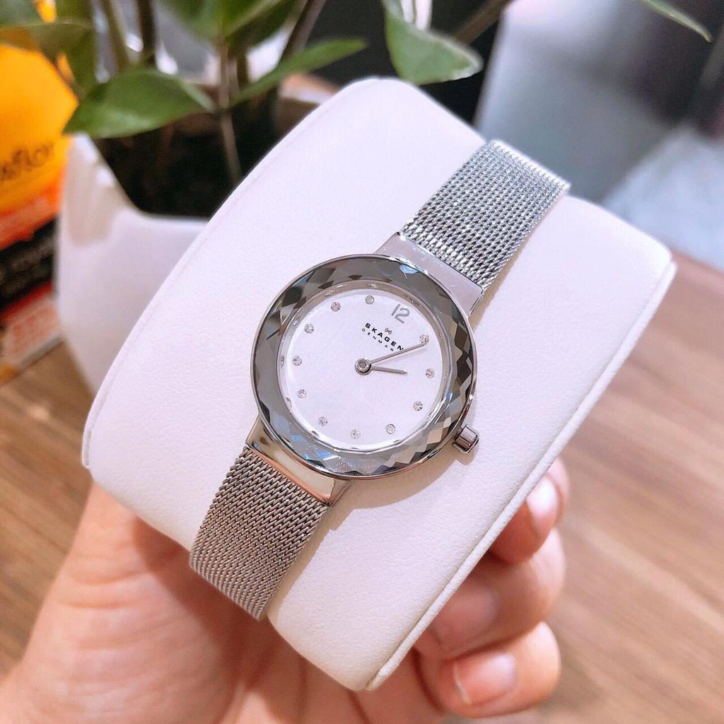 Đồng hồ Nữ Skagen Dây Kim Loại 456SSS