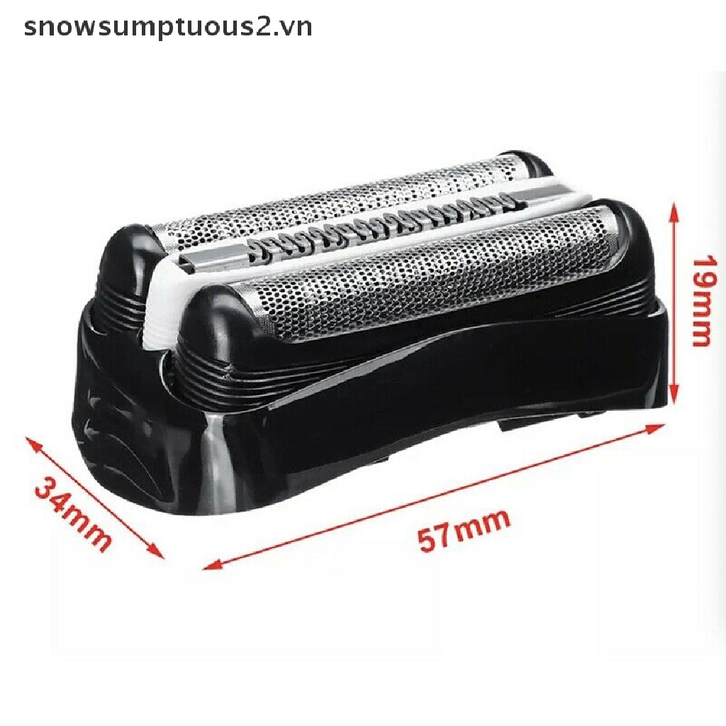 [Hàng mới về] Đầu cạo râu thay thế cho Braun 32B 32S 21B Series 3 310S 320S 340S 3010S