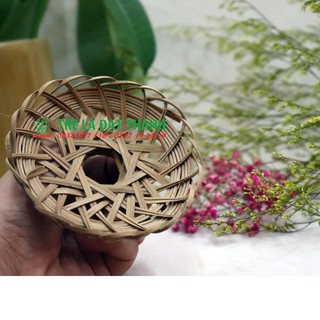 Rế tre mini dùng trang trí, chụp hình decor size nhỏ 9cm. rế niêu