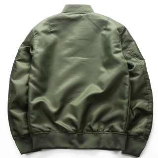 Áo Khoác Bomber Ma-1 Ma-1 Màu Xanh Quân Đội 6xl Ta053