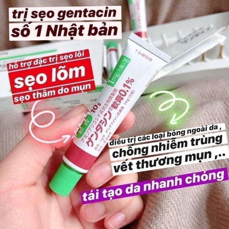 [HÀNG CHUẨN] GEL GIẢM SẸO GENTACIN NHẬT BẢN