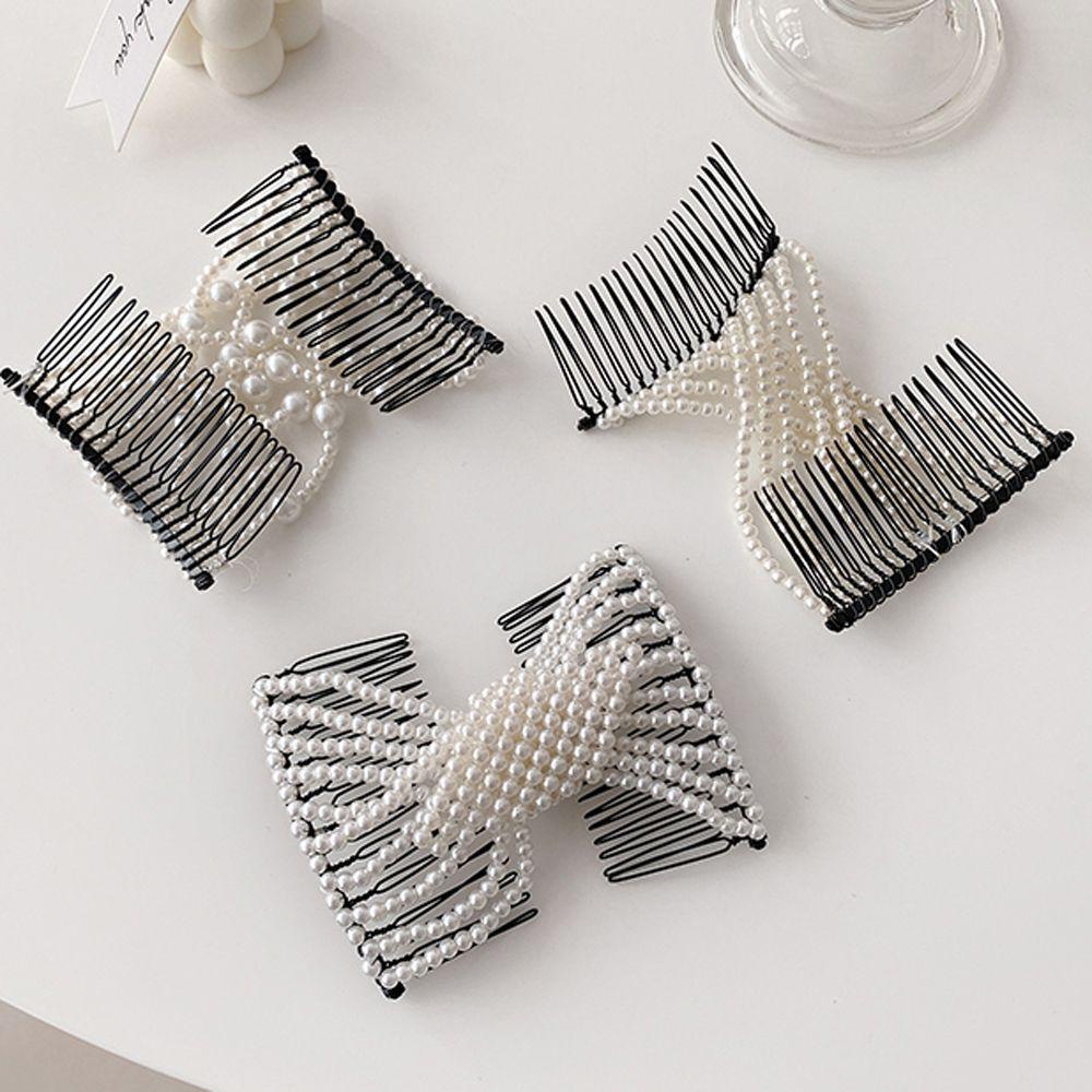 TWINKLE Lược Cài Tóc Thiết Kế Xinh Xắn Thời Trang Theo Phong Cách Pháp Cho Nữ