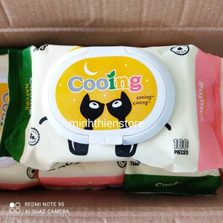 Khăn ướt Hàn Quốc Bebeen Cooing Nature Eco 100 tờ