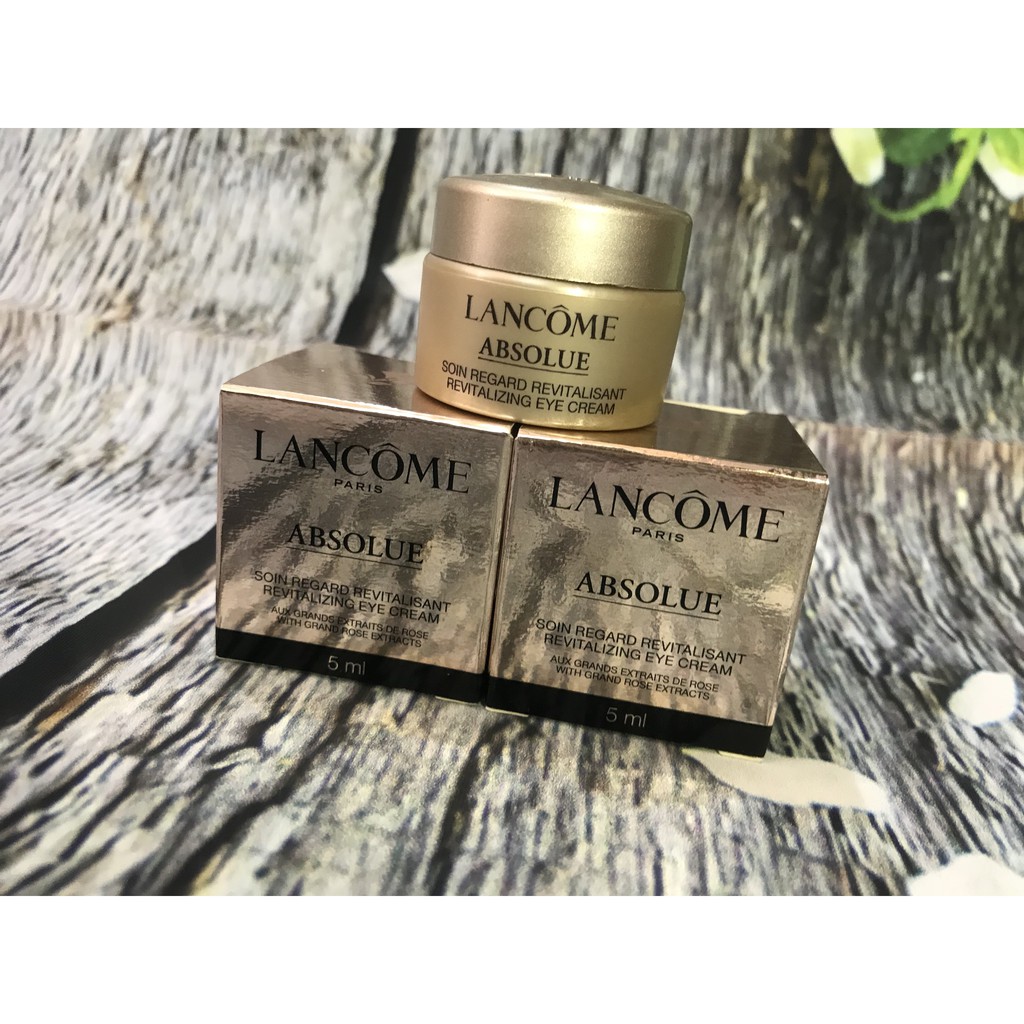 Lancôme - Kem Dưỡng Vùng Da Quanh Mắt LANCOME ABSOLUE EYE CREAM 5ml