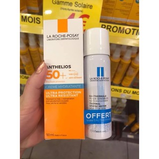 Kem chống nắng LA ROCHE-POSAY  tặng kèm xịt khoáng. Mỹ Phẩm hàng đầu của Pháp