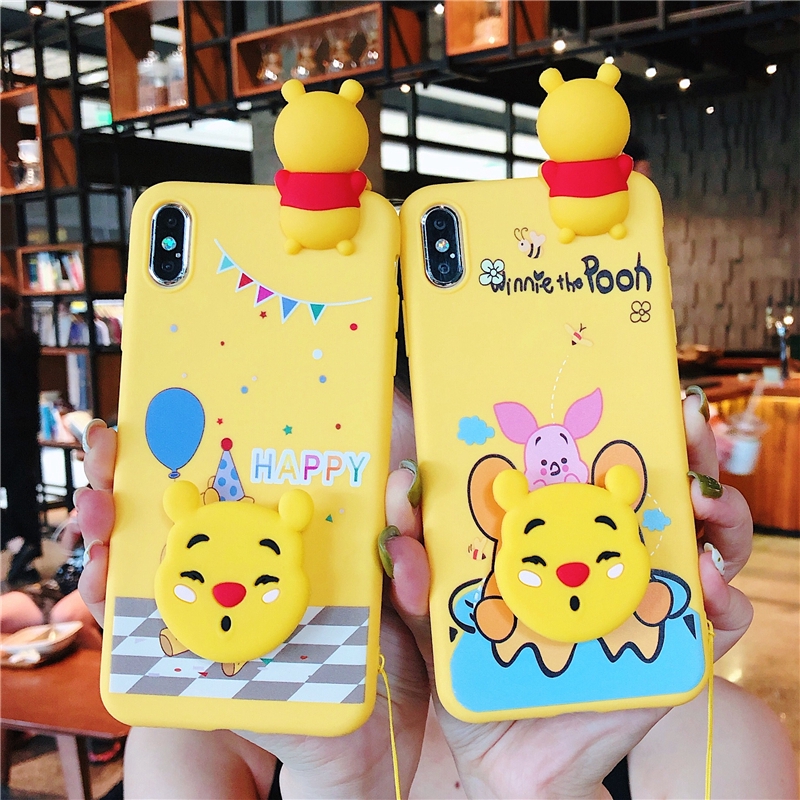 ốp lưng iPhone hình hoạt hình con mèo siêu cute mẫu mới cho XR XS MAX 6 6S 7Plus 8 Plus X XS