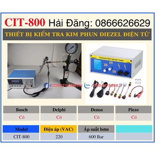 Thiết Bị Kiểm Tra Kim Phun Máy Dầu