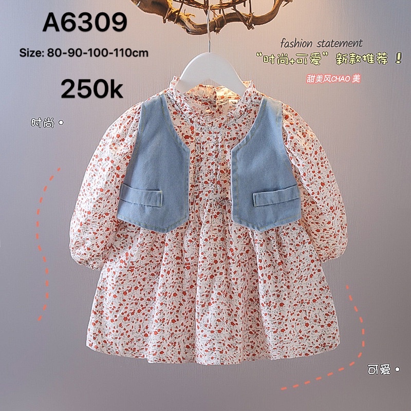 Váy bé gái A6309