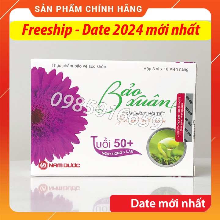 BẢO XUÂN📌Date 2024 mới nhất ⭐ Bổ sung nội tiết tố nữ, giữ gìn tuổi thanh xuân - CHÍNH HÃNG