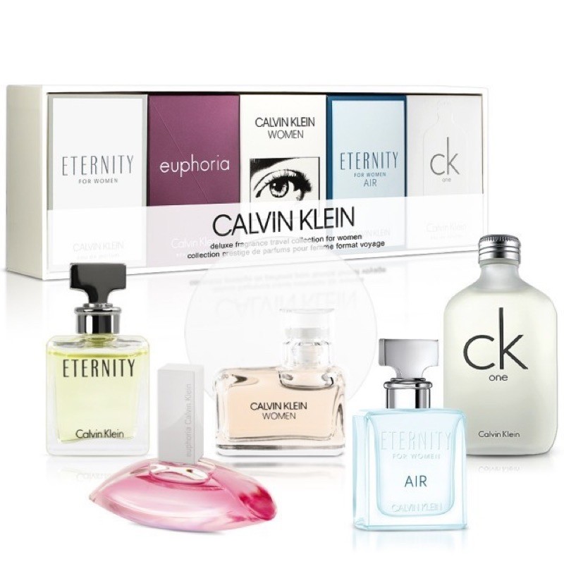 [Hàng USA] Set Nước Hoa Mini Nữ Calvin Klein CK One. euphoria. CK all. Obsessed. Eternity
