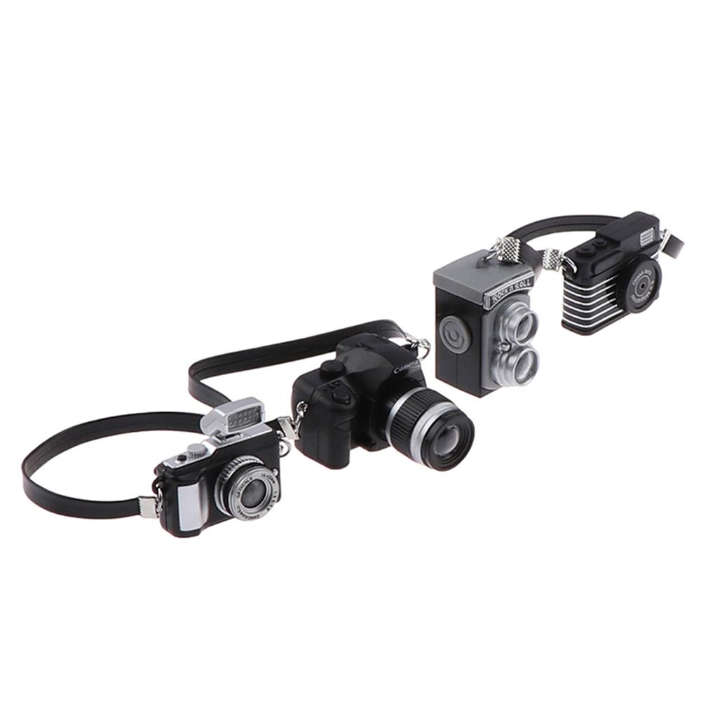 Mô Hình Máy Ảnh Mini Thời Trang Dành Cho Búp Bê SLR