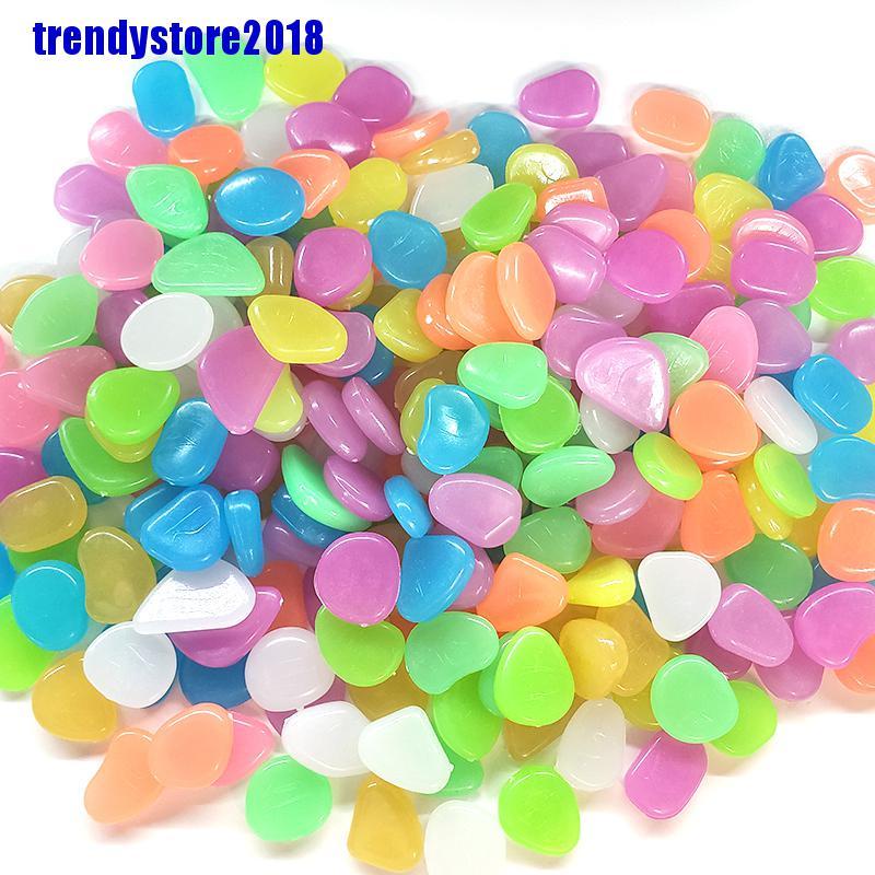 Set 20 Viên Đá Dạ Quang Trang Trí Lối Đi