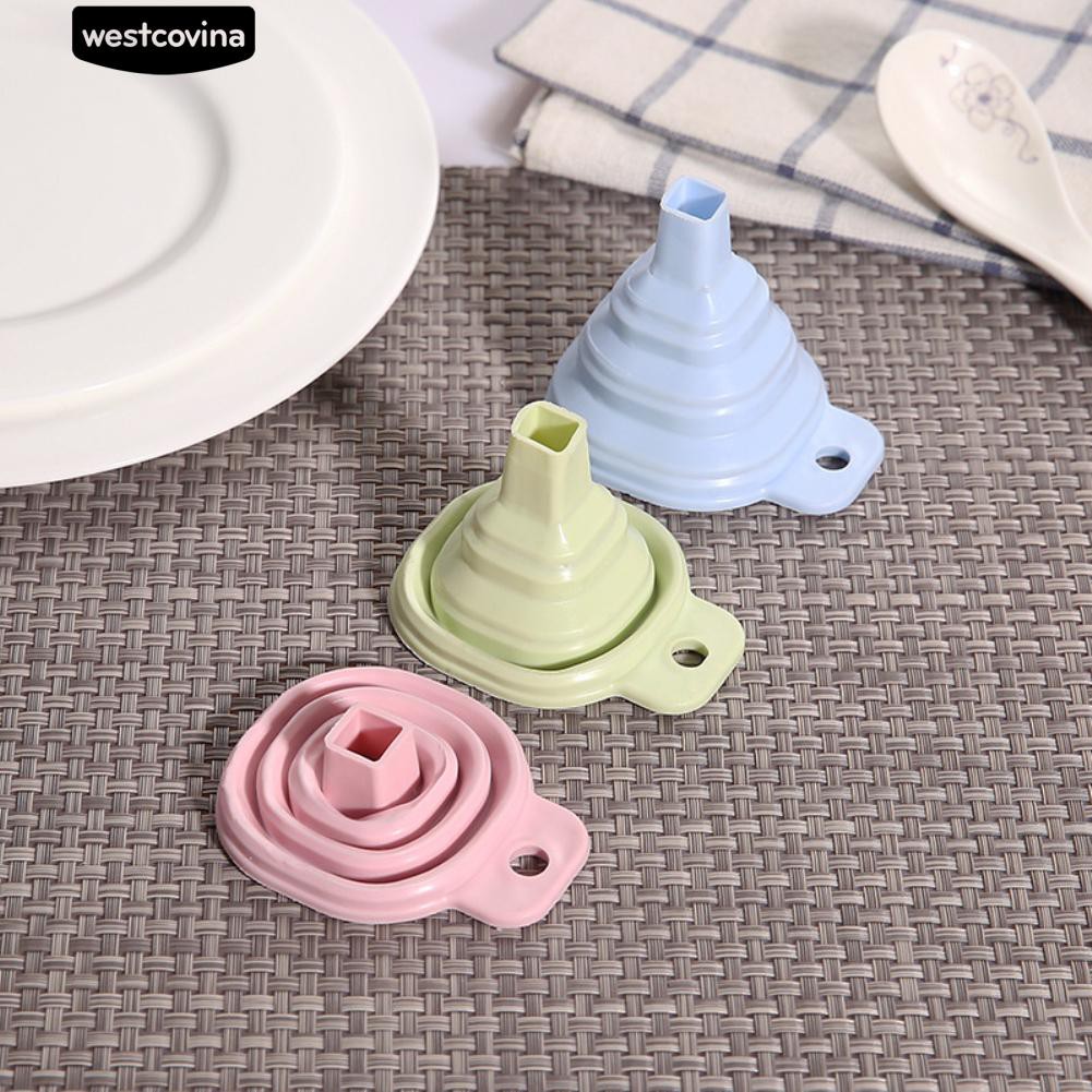 Phễu gấp gọn mini tiện dụng cho nhà bếp