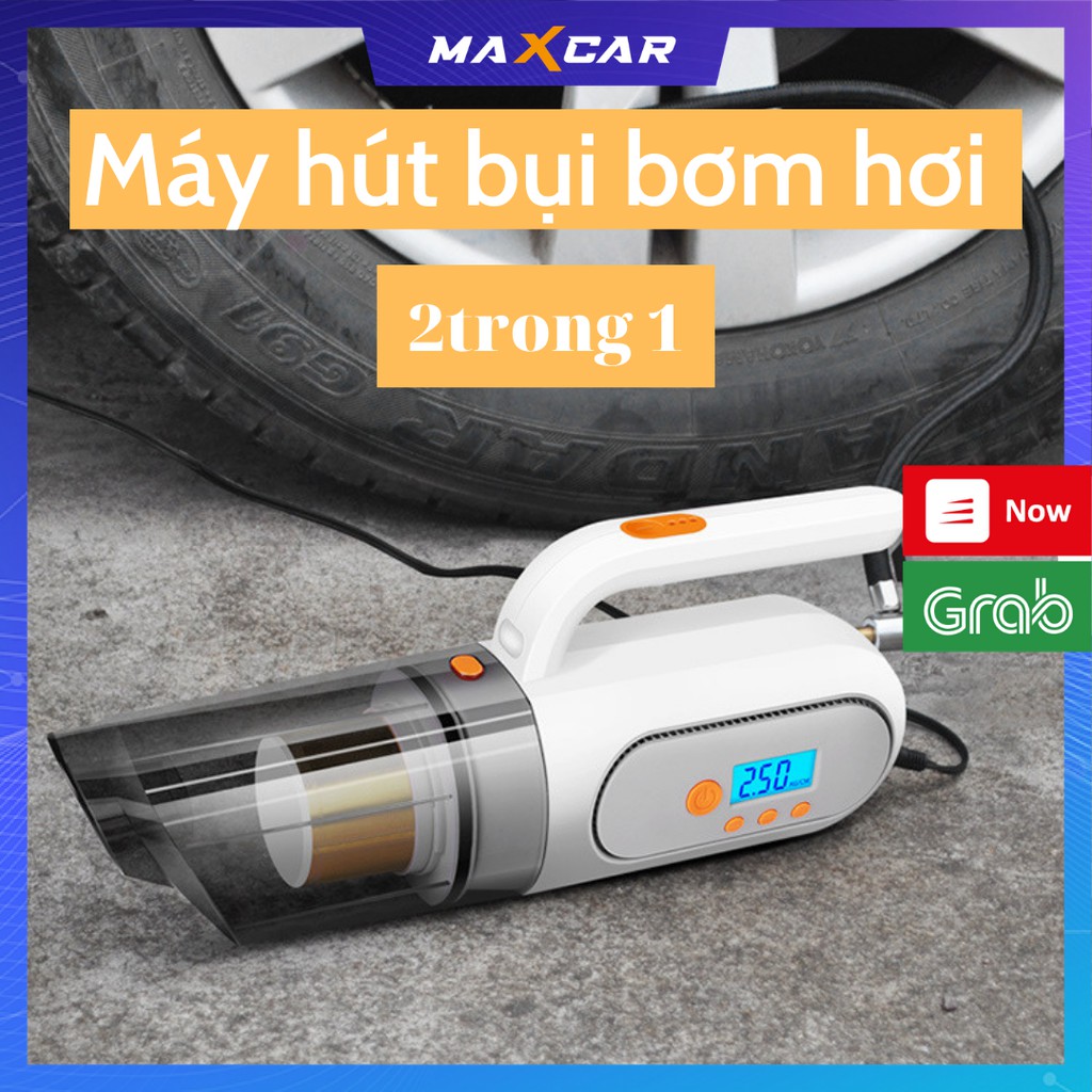 Bơm lốp kết hợp máy hút bụi 2 trong 1