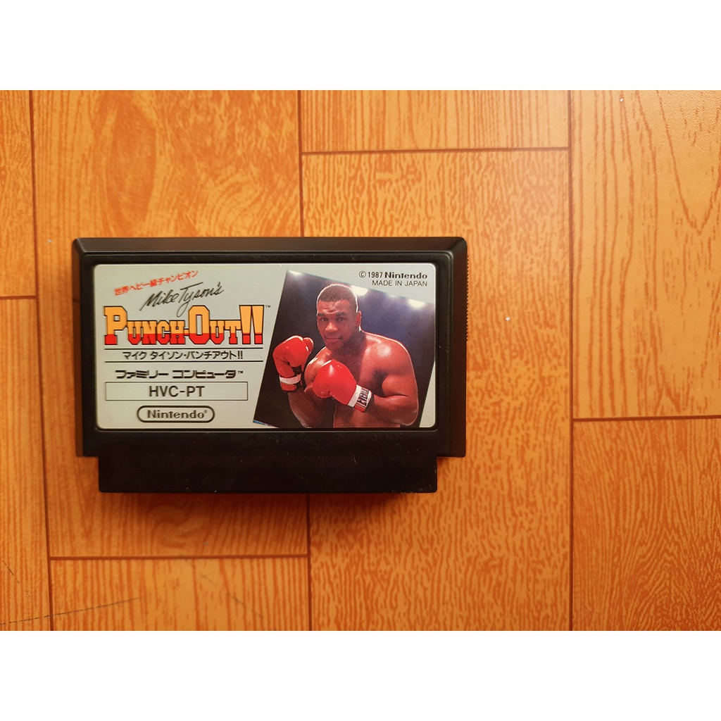Băng gốc Famicom (Original) Quyền Anh Mike Tyson.