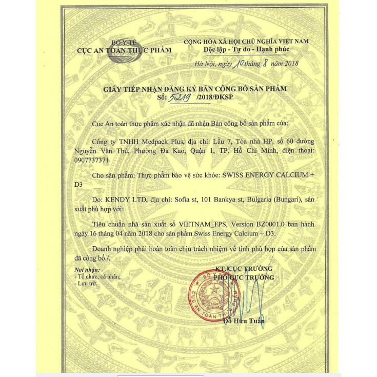 Viên Sủi Hỗ Trợ Phát Triển Xương và Răng Khỏe Mạnh Swiss Energy Calcium + Vitamin D3 (Tuýp 20 viên) | BigBuy360 - bigbuy360.vn