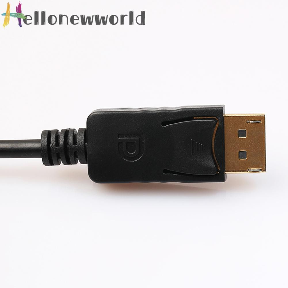 Dây Cáp Chuyển Đổi 1.8m Mạ Vàng Displayport Sang Vga