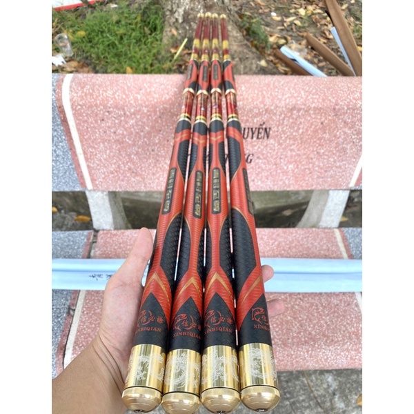 cần câu tay tầm xanh thế hệ thứ 6 giấc mộng đế vương hàng chính hãng + tặng 1 ngọn sơ cua