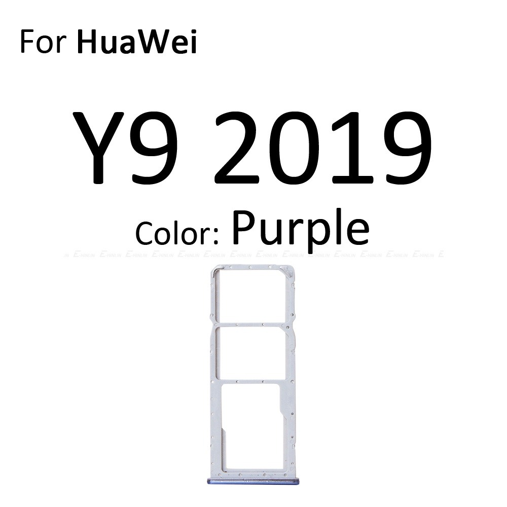 Khay Đựng Thẻ Sim Thay Thế Chuyên Dụng Cho HuaWei Y9 2019 2018 Micro SD