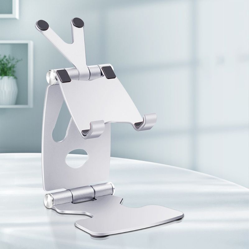 Giá Đỡ Điện Thoại / Máy Tính Bảng Bằng Hợp Kim Nhôm Có Thể Điều Chỉnh Góc