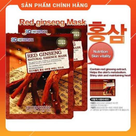 [ Xả Kho ] Mặt nạ dưỡng da Hồng Sâm 3D Hàn Quốc