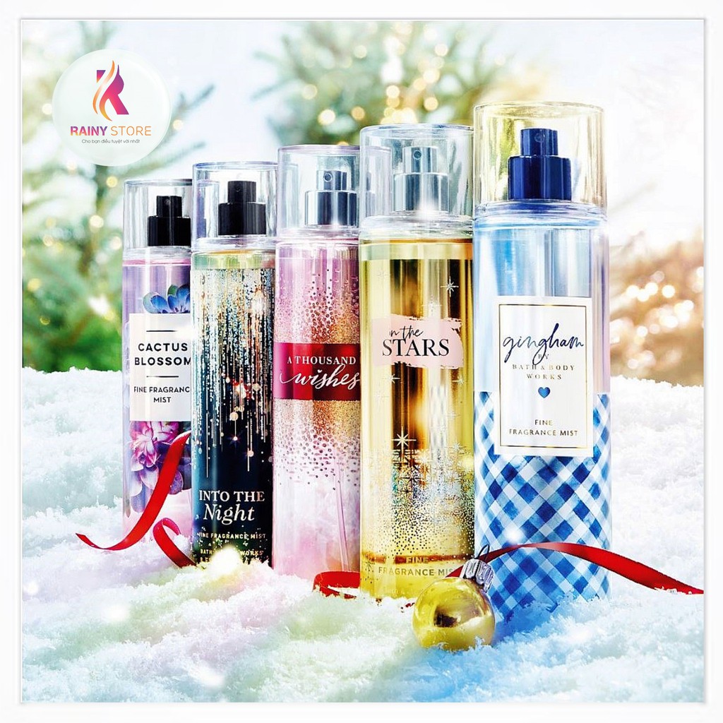 Xịt thơm toàn thân Bath & Body Works Gingham 236ml | BigBuy360 - bigbuy360.vn